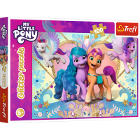 TREFL Trblietavé puzzle My Little Pony 100 dielikov