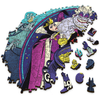 Trefl Wood Craft Origin puzzle Villains: Kujeme pikle 505 dielikov
