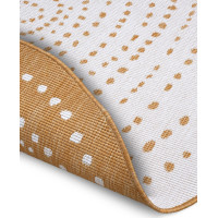 Kusový koberec Twin-Wendeteppiche 105786 Ochrie kruh – na von aj na doma