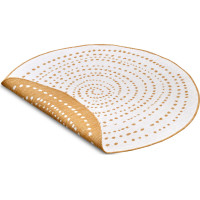 Kusový koberec Twin-Wendeteppiche 105786 Ochrie kruh – na von aj na doma