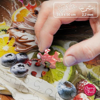 CHERRY PAZZI Puzzle Bláznivá torta 500 dielikov