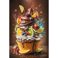 CHERRY PAZZI Puzzle Bláznivá torta 500 dielikov