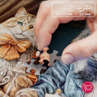 CHERRY PAZZI Puzzle Čajový večierok 1000 dielikov
