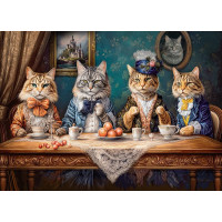 CHERRY PAZZI Puzzle Čajový večierok 1000 dielikov