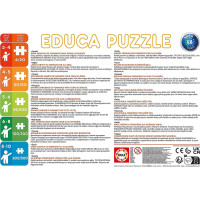 EDUCA Puzzle Medzi živlami 2x48 dielikov