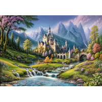 CHERRY PAZZI Puzzle Rozprávkový hrad 500 dielikov