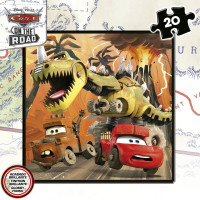 EDUCA Puzzle v kufríku Autá 4v1 (12,16,20,25 dielikov)