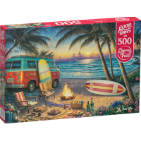 CHERRY PAZZI Puzzle Život v karavane 500 dielikov