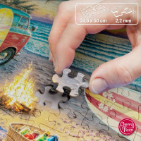 CHERRY PAZZI Puzzle Život v karavane 500 dielikov