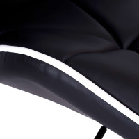 Barová stolička GRAPPO - čierna