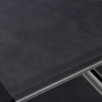Textilná skriňa s policami OLENA - svetlo šedá