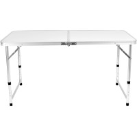 Kempingový turistický set TRAMP 120x60 cm - biely
