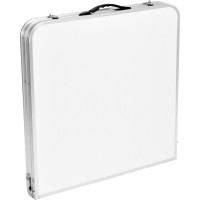Kempingový turistický set TRAMP 120x60 cm - biely