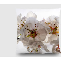 Dekoračný vankúš - Čerešňové kvety - 45x45 cm