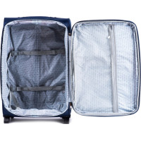 Moderné cestovné tašky MOVE 2 - set S+M+L - tmavo modré