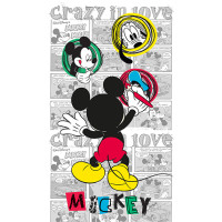 Detský záves DISNEY - Mickey kreslí - 140x245 cm