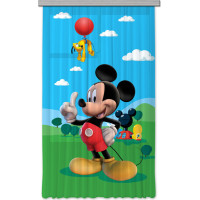 Detský záves DISNEY - Mickey a Pluto - 140x245 cm