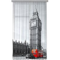 Dizajnový záves - Big Ben - 140x245 cm