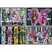 EDUCA Puzzle Monster High 4v1 (50,80,100,150 dielikov)