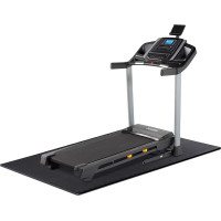 Ochranná podložka pod stoje a náradie FITNESS - 6 kusov - čierna