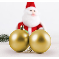 Vianočné závesné banky na stromček ESTRELLA 66 kusov - zlaté