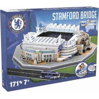 ŠTÁDIUM 3D REPLICA 3D puzzle Štadión Stamford Bridge - FC Chelsea 168 dielikov