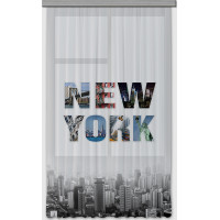 Dizajnový záves - New York - 140x245 cm
