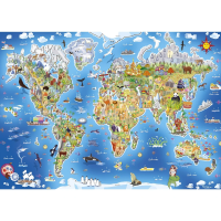 GIBSONS Vzdelávacie puzzle Náš svet 250 dielikov