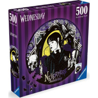 RAVENSBURGER Okrúhle puzzle Wednesday 500 dielikov