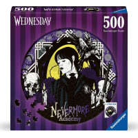 RAVENSBURGER Okrúhle puzzle Wednesday 500 dielikov