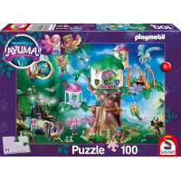 SCHMIDT Puzzle Playmobil Ayuma: Kúzelný les víl 100 dielikov