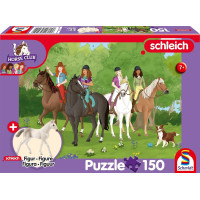 SCHMIDT Puzzle Schleich Výlet do prírody 150 dielikov + figúrka Schleich