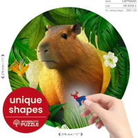 WOODEN CITY Drevené puzzle Kapybara 250 dielikov EKO