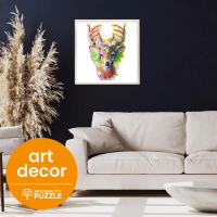 WOODEN CITY Drevené puzzle Módny jeleň 250 dielikov EKO