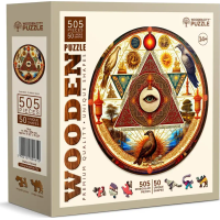 WOODEN CITY Drevené puzzle Oko vesmíru 505 dielikov EKO