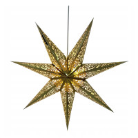 Vianočná závesná 3D hviezda - 75 cm