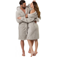 Pánsky župan TEDDY - šedý