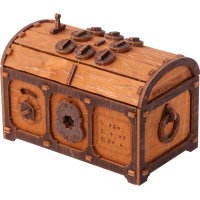 WOODEN CITY 3D drevené puzzle Escape room: Truhla s pokladom 165 dielikov