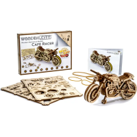 WOODEN CITY 3D puzzle Motorka Café Racer 85 dielov