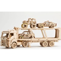 WOODEN CITY 3D puzzle Superfast Car Carrier Truck