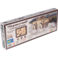 WOODEN CITY 3D puzzle Superfast Monster Truck 4