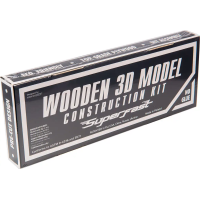 WOODEN CITY 3D puzzle Superfast Monster Truck 4