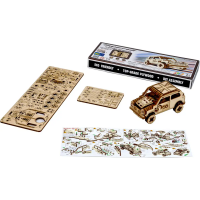 WOODEN CITY 3D puzzle Superfast Rally Car 1