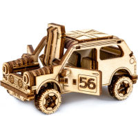 WOODEN CITY 3D puzzle Superfast Rally Car 1
