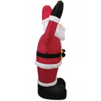 Nafukovací Santa Claus s osvetlením - 240 cm