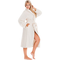 Dámsky župan SAMANTHA - krémovo biely