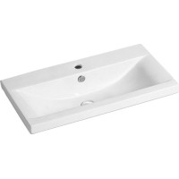 Keramické umývadlo 81x39, 5x17 cm - biele