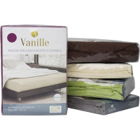 Froté prestieradlo VANILLE 200x160 cm + 25cm - biele