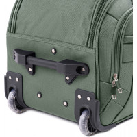 Moderná cestovná taška CAPACITY - veľ. S - zelená