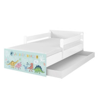 Detská posteľ MAX - 180x90 cm - Jurský svet - Dino Days